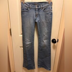 Bebe Wide Leg Sz 27 Jeans
